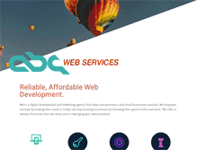 Tablet Screenshot of abqwebservices.com